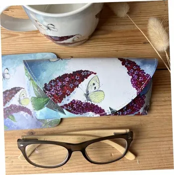 POUZDRO na BRÝLE Obal na BRÝLE Pouzdro na Brýle Motýli a Komule