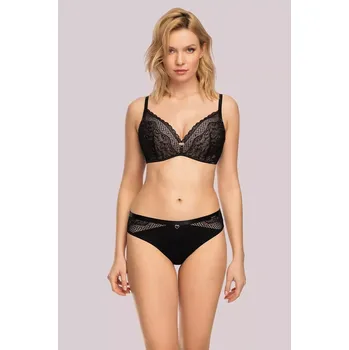 Dámské spodní prádlo Spodní díl bikin Mefemi Clarisa S-XL černo-béžová S