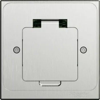 Elektrická zásuvka Podlahová krabice XS Schneider Electric INS52102 IP44 250 V/16 A nerezová ocel