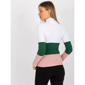 Dámská halenka Dámská halenka RV BZ 8465 1.21P bílá a růžová - FPrice jedna velikost