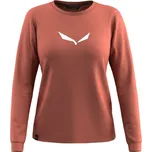 dámské triko Salewa Eagle Solidlogo Dry Tee W, etruscan red - vel. 40 117403