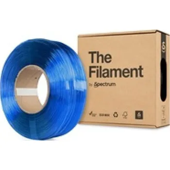 Filament Spectrum The Filament ReFill PETG 1.75mm Transparent Blue 1kg