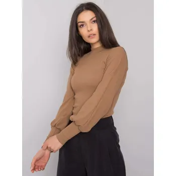 Dámská halenka Halenka RV BZ 5223.15 světle hnědá L