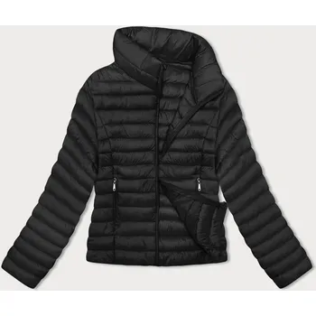 Černá prošívaná dámská bunda se stojáčkem (16M9111-392) odstíny černé L (40)