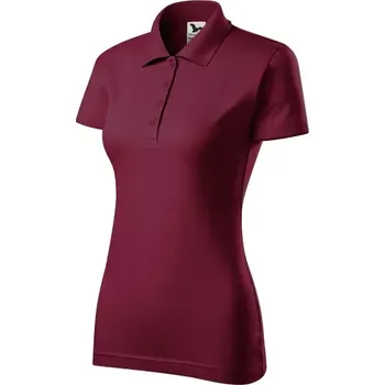 Dámská košile Single J. polokošile dámská garnet XL