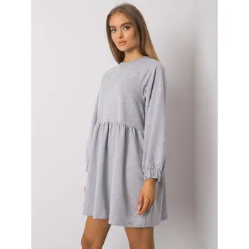 Dámské šaty Šaty RV SK 7247.15P šedá S/M