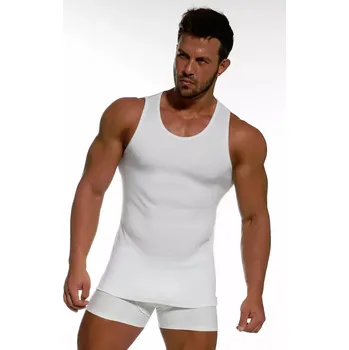 Pánské tričko Pánský nátělník AUTHENTIC 205 - CORNETTE bílá XL