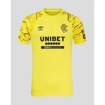 Pánská casual bunda Umbro Rangers Goalkeepers Shirt 2025 2026 Mens Yellow L