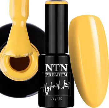 Lak na nehty Hybridní lak NTN 5g Limitovaná edice Žlutá Yellow Na Léto Č.381