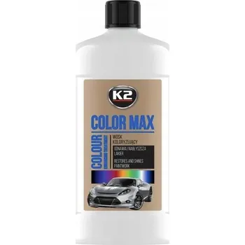 Autovosk K2 Color Max barevný Vosk 500 ml bílý