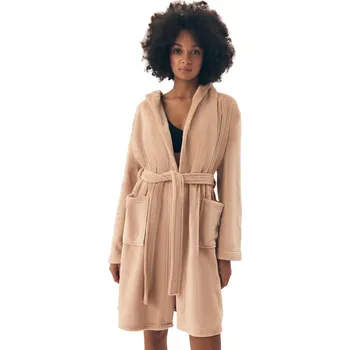 Dámský župan Dámský župan 42877 Brid beige - HENDERSON béžová M