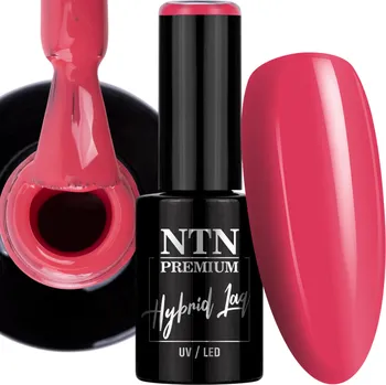 Lak na nehty Hybridní lak NTN 5g Limited Edition Sytě Růžový Pink Růžová Č.341