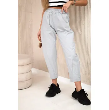 Dámské kalhoty Kalhoty s kapsami Summer Punto šedý UNI