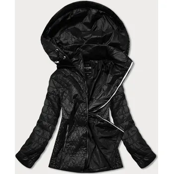 Černá dámská prošívaná bunda (RQW-7009) černá 54