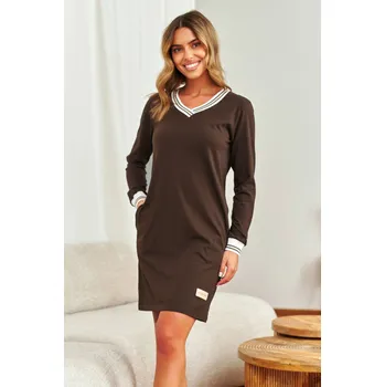 DÁMSKÁ KOŠILE TM.4534 J/25 BROWNIE M