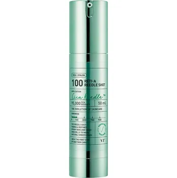 Pleťové sérum VT Cosmetics Reti-A Reedle Shot 100 vyhlazující mikrojehličkový booster 50 ml