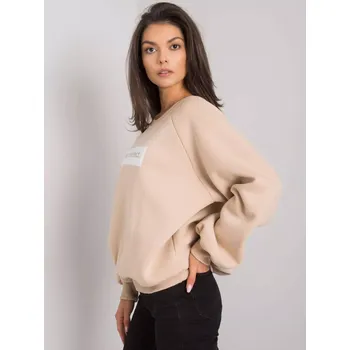 Dámská mikina Mikina EM BL 652.13P béžová jedna velikost