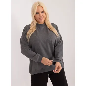 Dámská mikina Mikina RV BL 6299.11 tmavě šedá 3XL