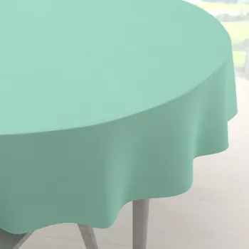 ubrus Teflonový kulatý ubrus - Paris TF-052 Mintový Ø 40 cm