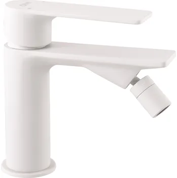 Vodovodní baterie NIL - Bidetová baterie bez výpusti, Bílá matná NL144.0BMAT, RAV Slezák Barva: Bílá matná, Rozměr: 3,8"