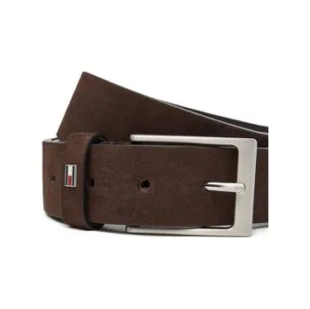 Módní doplněk Pánský pásek Tommy Hilfiger Layton 3.5 Nubuck AM0AM13754 Hnědá 80