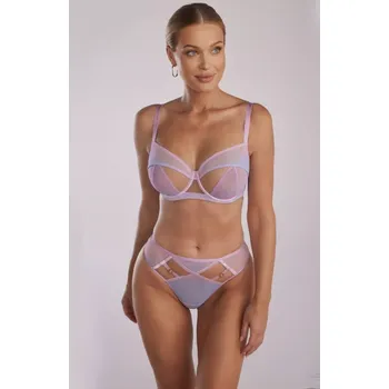 Podprsenka Měkká podprsenka Kinga SC-1122 Alena modrá 95B