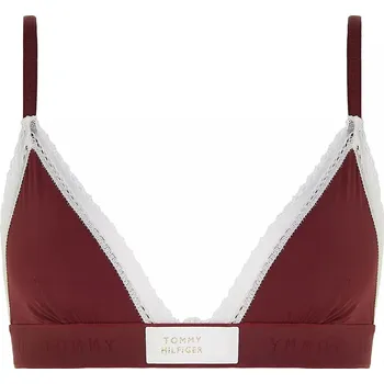 Dámské oblečení Dámská podprsenka UW0UW04750 VLP vínová - Tommy Hilfiger M