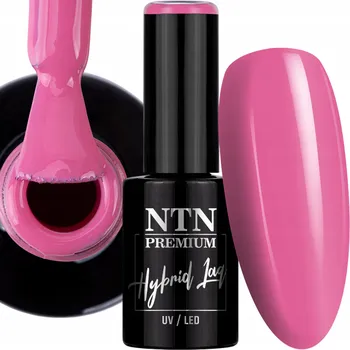 Lak na nehty Hybridní lak NTN 5g Limited Edition Růžový Pink Malinový Č.387