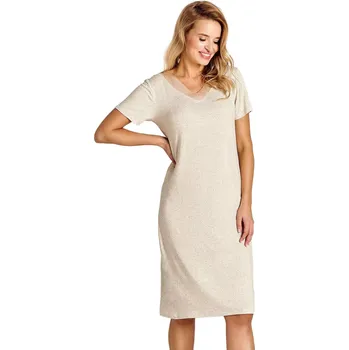 Dámská noční košilka 3130 Eden - TARO béžová M