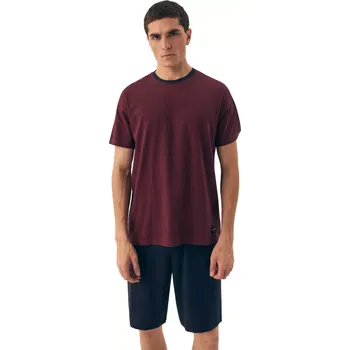 Pánské pyžamo Pánské pyžamo 42633 Dive red - HENDERSON červená M