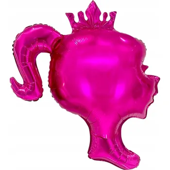 Balónek FOLIOVÝ BALÓNEK Princezna 70x79 Cm RŮŽOVÝ