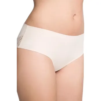 Dámské spodní prádlo Dámské kalhotky Cheekie beige - JULIMEX béžová XL