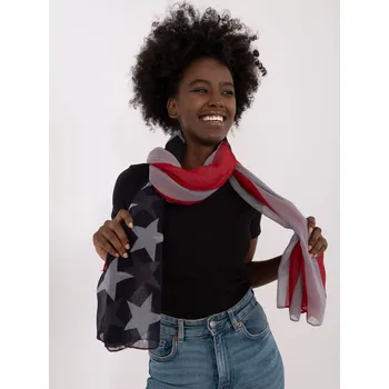 Šála Dámský šátek AT CH S 1843 červený jedna velikost