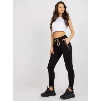 Dámské kalhoty Tepláky RV DR 6173.71 černá S