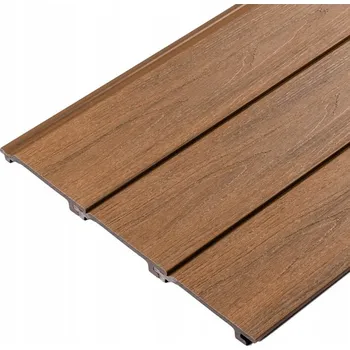 systémová deska Kompozitní obkladová deska Teak 8 x 15,6 x 21 mm