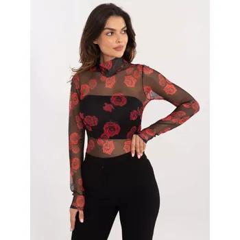 Dámská halenka Halenka DHJ BZ 18275 2.61 černá a červená jedna velikost