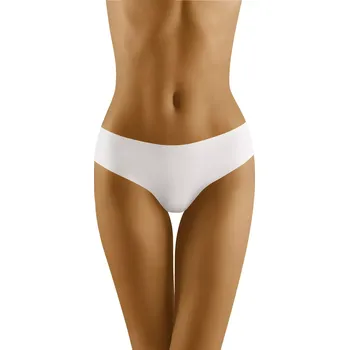 Kalhotky Dámské kalhotky Fara White - Wol-Bar XL