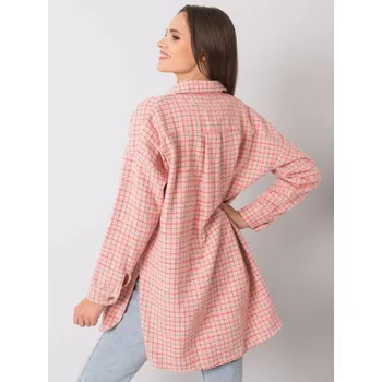 Dámská košile Koszula-TO-KS-1124-1.89-světle růžová S/M