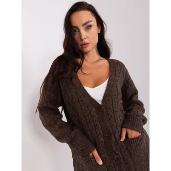 Dámský svetr Jumper AT SW 2358.31 hnědá jedna velikost