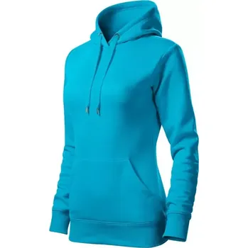 Dámská mikina Malfini Cape Free W MLI-F1444 tyrkysová mikina XL