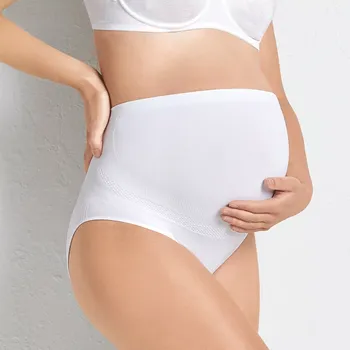 Set těhotenského spodního prádla Seamless těhotenské kalhotky . 1502 white - Anita Maternity 006 white M