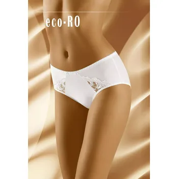 Kalhotky Dámské kalhotky Wolbar eco-RO bílá XXL