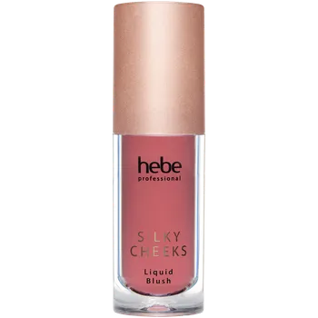 Přípravek na tvář Hebe Professional Silky Cheeks Liquid Blush tekutá tvářenka Bad Girl, 6 ml