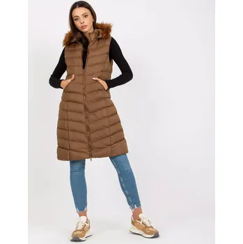 Dámská vesta Dámská vesta RV KZ 008.00P hnědá L