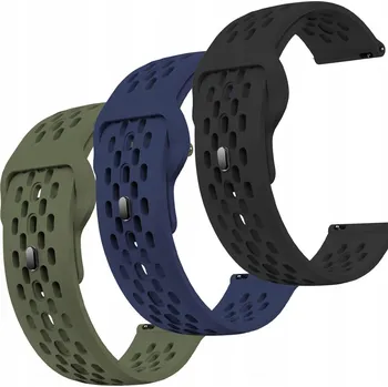 Řemínek na hodinky Řemínek ChronSmarta pro Garmin 18mm, vícebarevný