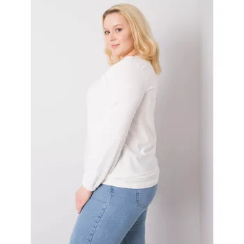 Dámská halenka Halenka RV BZ 6332.53P ecru 3XL