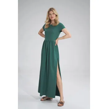 Dámská halenka Dámské šaty M787 - Figl L Modrá