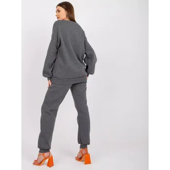 Dámská halenka Sada EM KMPL U660.03 tmavě šedá jedna velikost