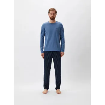 Pánské pyžamo Pánské pyžamo 111791 4R567 61436 tm. modré - Emporio Armani XL