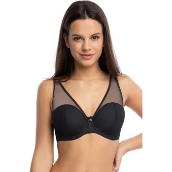 Podprsenka Polovyztužená dámská podprsenka semi soft BS 1124 Hera černá - Gaia 70G